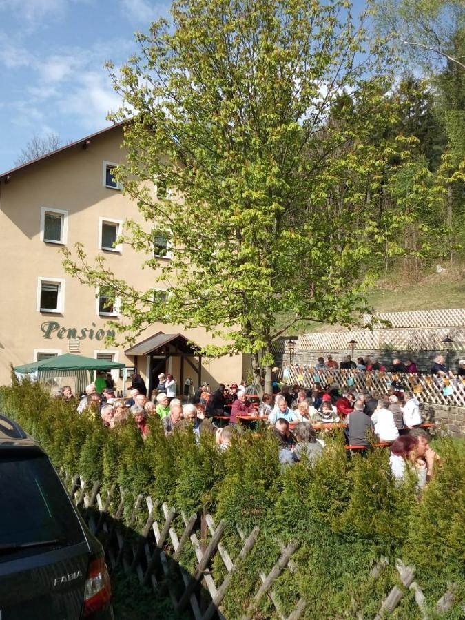 Pension Sommerfrische Ehrenfriedersdorf Exteriör bild