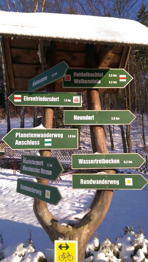 Pension Sommerfrische Ehrenfriedersdorf Exteriör bild